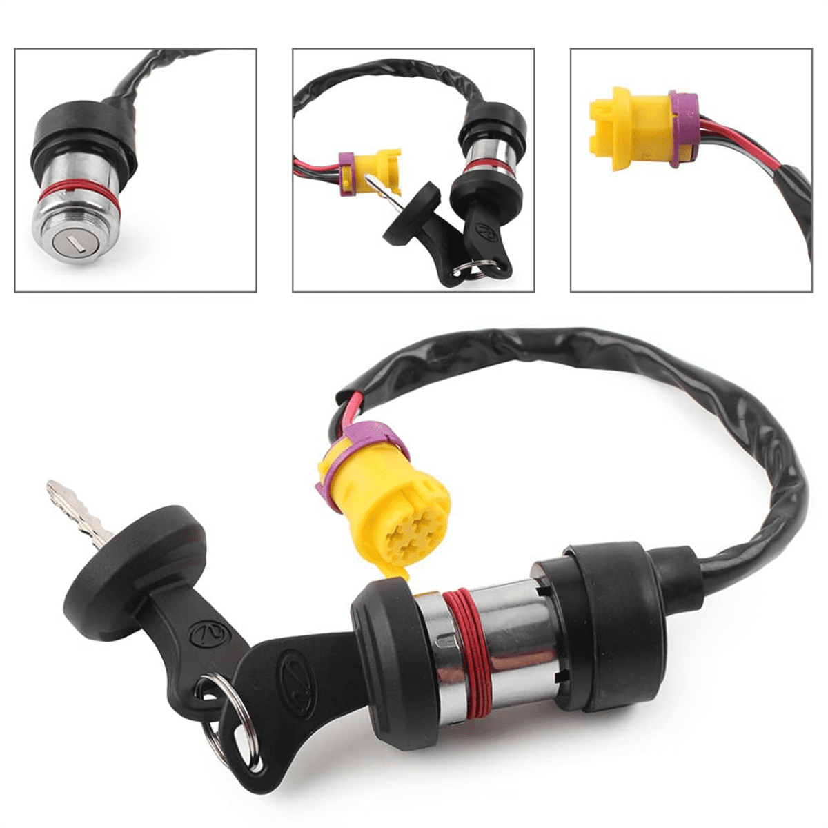 Ignition Key Switch For Linhai Bighorn 260 300 400 ATV