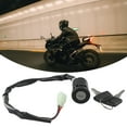 Ignition Key Switch Moped Electric Motorcycle 2 Wire On/Off Atv Dirt