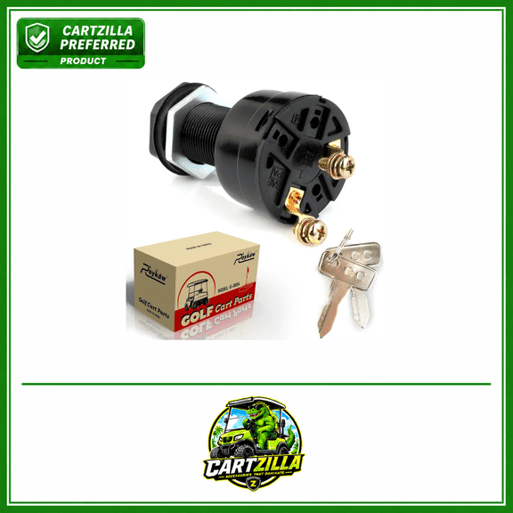 Ignition Key Switch Starter | Club Car DS | 1996-Up (UnitedStates)