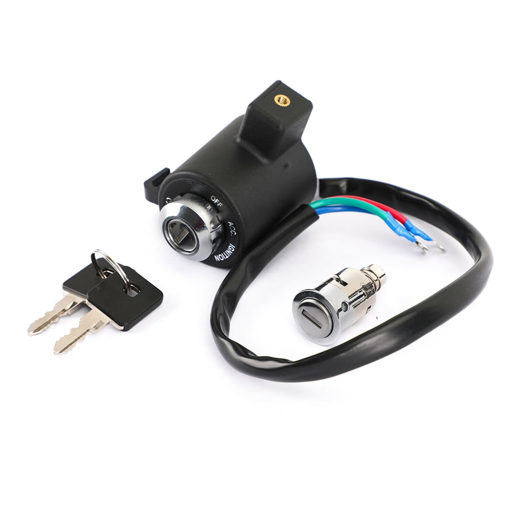 Ignition Switch & Tail Box Lock Key Set For Harley-Davidson Sportster XL883 XL1200