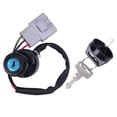 thumbnail image 1 of Ignition Key Switch for Yamaha YFM700 2007-2017, GRIZZLY 660 YFM660 2002-2008 New, 1 of 9