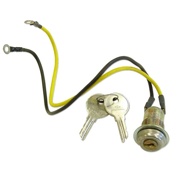 Ignition Key Switch w/ (2) Keys & Mounting Nut Fits International Ford John Deere Massey Allis Chalmers Case Cockshutt Minneapolis Moline White Oliver Tractor 8N3679C 14491A 764929M91 22531 MXS204
