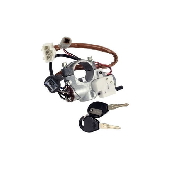 Ignition Lock Assembly - with Key - Compatible with 1986 - 1994 Nissan D21 1987 1988 1989 1990 1991 1992 1993