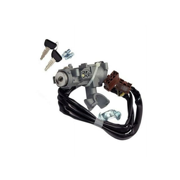 Ignition Lock Assembly with Key - Compatible with 1996 - 2000 Honda Civic (with Manual Transmission) 1997 1998 1999
