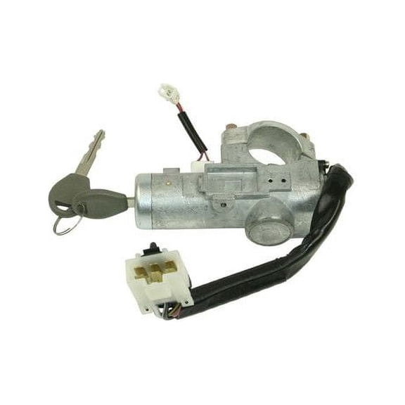 Ignition Lock Assembly - with Key - Compatible with 1998 - 2006 Nissan Frontier 1999 2000 2001 2002 2003 2004 2005