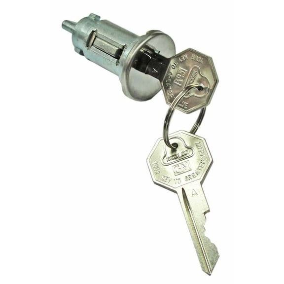 Ignition Lock Cylinder/Key Set 1967 GTO Lemans Camaro Firebird Skylark 442