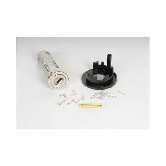 Ignition Lock Cylinder Set - Compatible with 2000 - 2002 Saturn SC1 - AC Delco