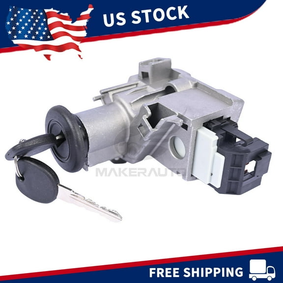 Ignition Lock Cylinder Switch & Housing for Chevy Silverado 1500 3500 2003 2004 2005 2006