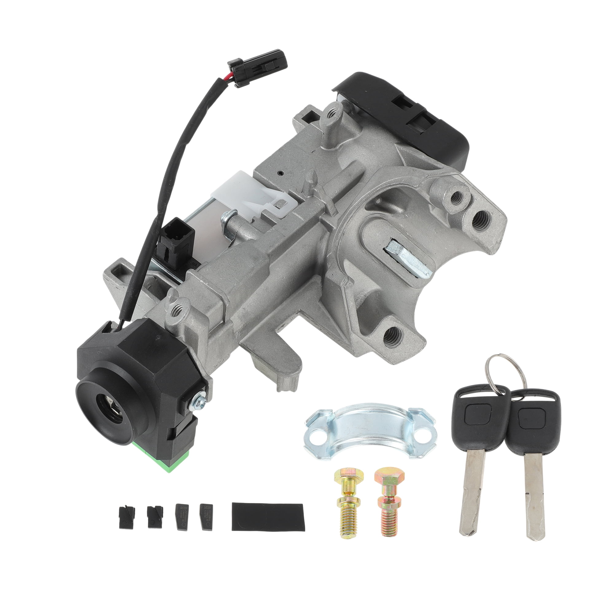 Ignition Lock Cylinder for Honda Civic 1.3L 2003-2005 Ignition Switch Cylinder Barrel Lock with 2 Key No.35100S5AA82/35100S5AA31
