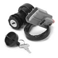 Ignition Lock Switch 3 Wire with 2 Keys Replacement for YAMAHA ATV BIG