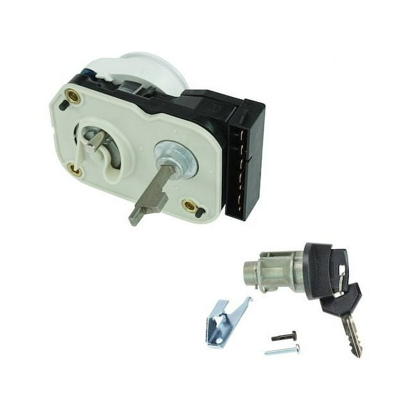 Ignition Lock and Cylinder Switch - Compatible with 1993 - 1996 Dodge Dakota 1994 1995