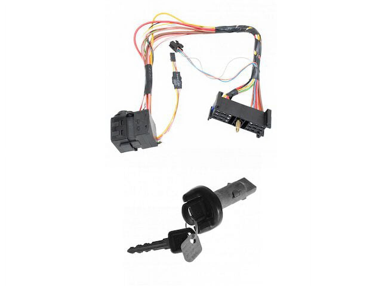 Ignition Lock and Cylinder Switch - Compatible with 1998 - 2000 Chevy C3500 1999