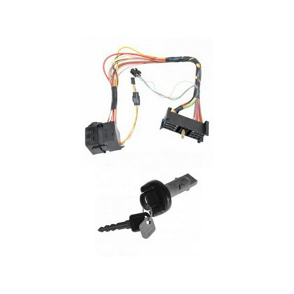 Ignition Lock and Cylinder Switch - Compatible with 1998 - 2000 Chevy C3500 1999