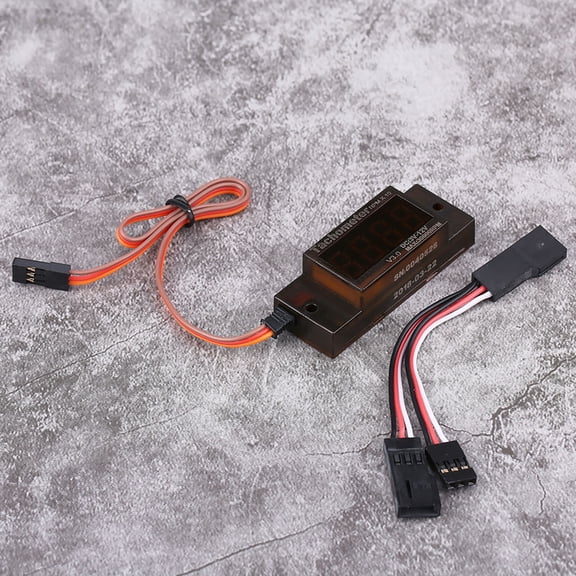 Ignition Mini Tachometer V5.0 Engine Revolution Meter 3-12V High Brightness LED Display Speed Gauge for Petrol Gas Engine RC Accessory 2.13x0.79 in