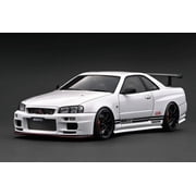 Ignition-Model Nissan Skyline GT-R R34 BNR34 Top Secret 34GT-R RHD White 118