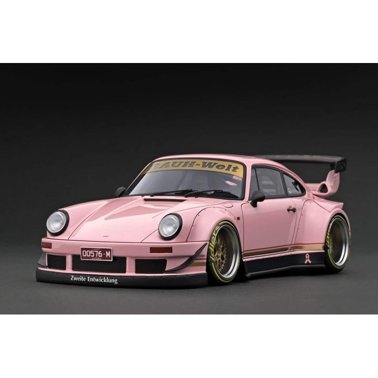 RWB930 Ignition Model 1/18 ピンク 1/18 Ignition Model Porsche RWB 930 Pink Resin Car Model