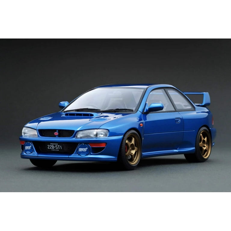 Ignition-Model Subaru Impreza 22b STi Version (GC8) Blue