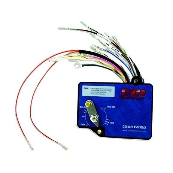 Ignition Power Pack CDI Unit Module Compatible with Yamaha 40HP 50HP 3-Cyl 2-Stroke Outboard 1989-1994 40EJR 40MSH P50TLR 50EJR 2.638 Bore 6H5-85540-00-00 S18-99307
