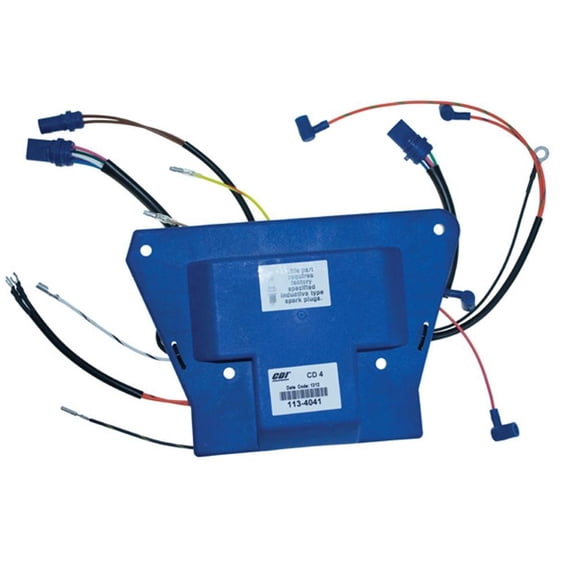 Ignition Power Pack Compatible with Johnson Evinrude 120 125 130 135 140HP 4-Cyl 3.685 Big Bore Looper 2-Stroke Outboard 1988-2001 CDI Module 0583489 583489
