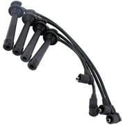 Ignition Spark Plug Wires 7mm for 2001-2009 2010 2011 Kia Rio Rio5 4PC Set