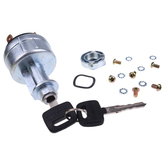 Ignition Starter Key Switch 22B-06-11910 for Komatsu Excavator PC35MR-1 PC50UU-2 PC100L-6 PC120-6Z PC200-6Z PC120-7 PC350-7 PC350LC-7