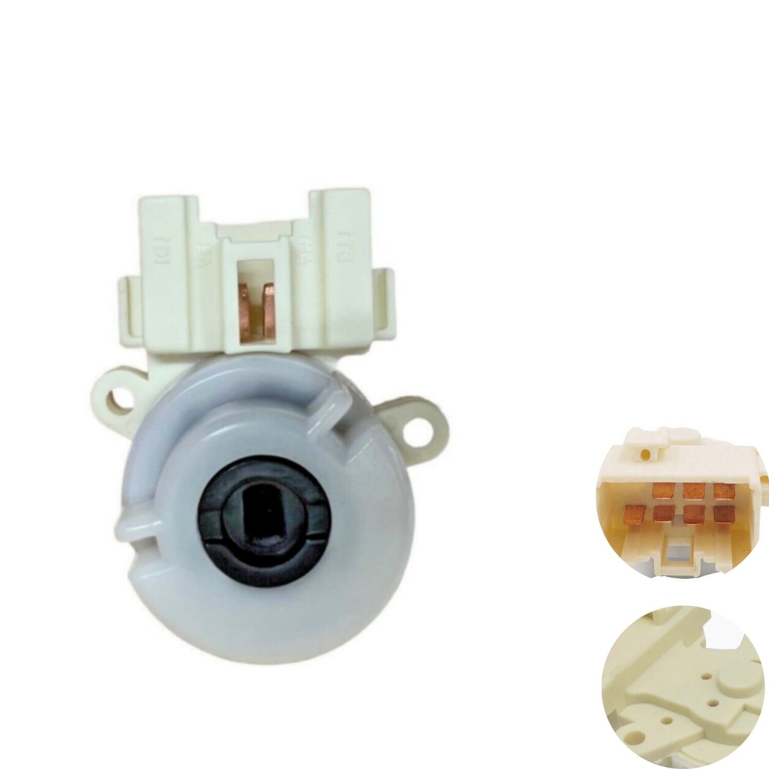Neuf Interrupteur à Clé Allumage Toyota Land Cruvier - Blanc/beige - Réf 84450-12200