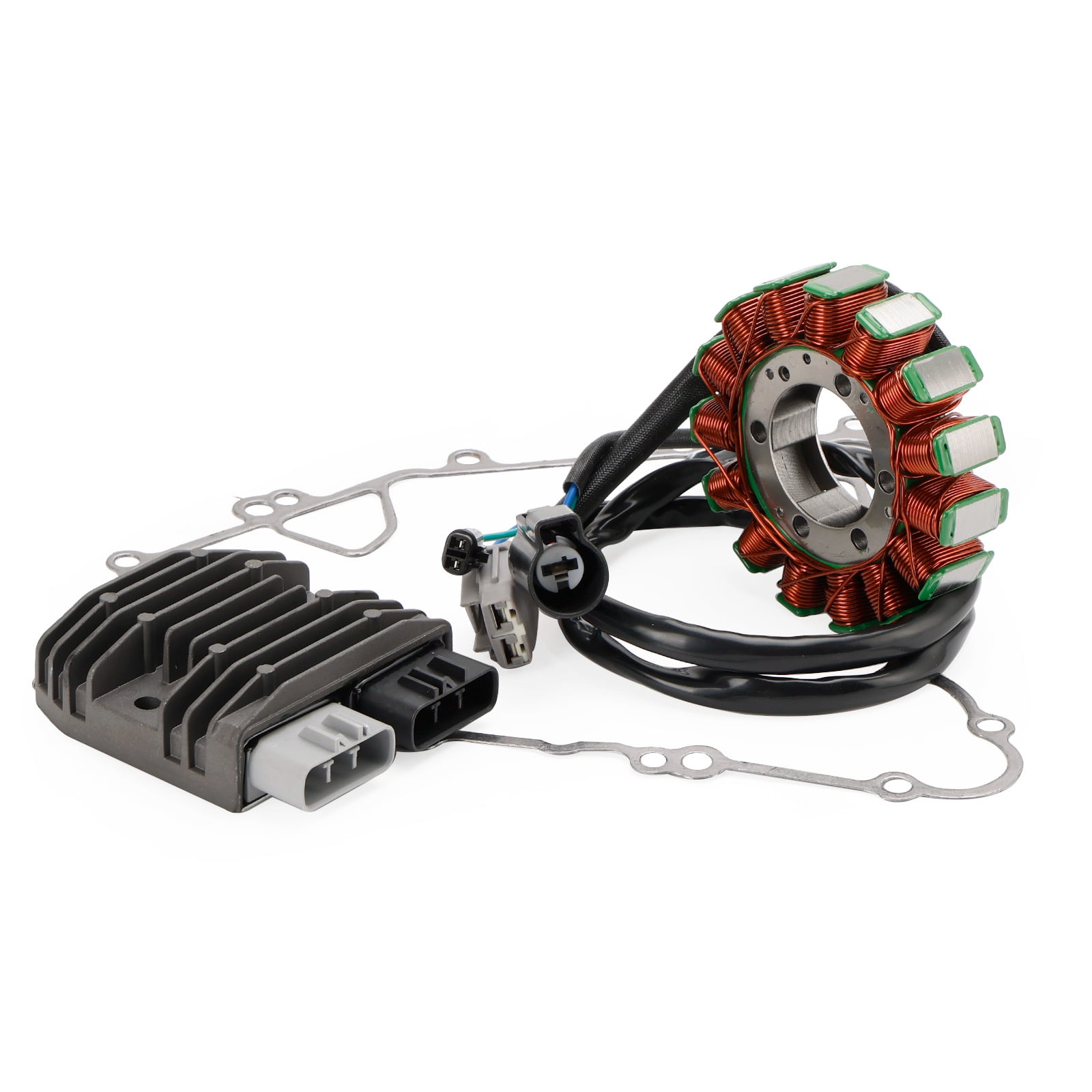 Ignition Stator + Rectifier + Gasket For Kawasaki Brute Force 750 4X4I ...