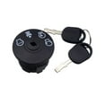 Ignition Switch 4 Position with Key for Riding Lawn Mower Tractor