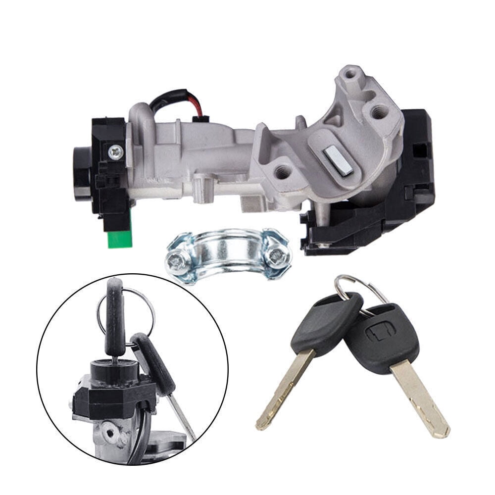 Ignition Switch Cylinder Lock with 2 Keys, Compatible with 2003-2007 Honda Accord Automatic Transmission, Fits 4-Cylinder and 6-Cylinder Models