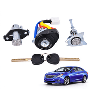 Ignition Switch Front Left Door Lock Cylinder 81970-3SA00 81250-3SA00 81900-3SA00 for Hyundai Sonata 2009 2014
