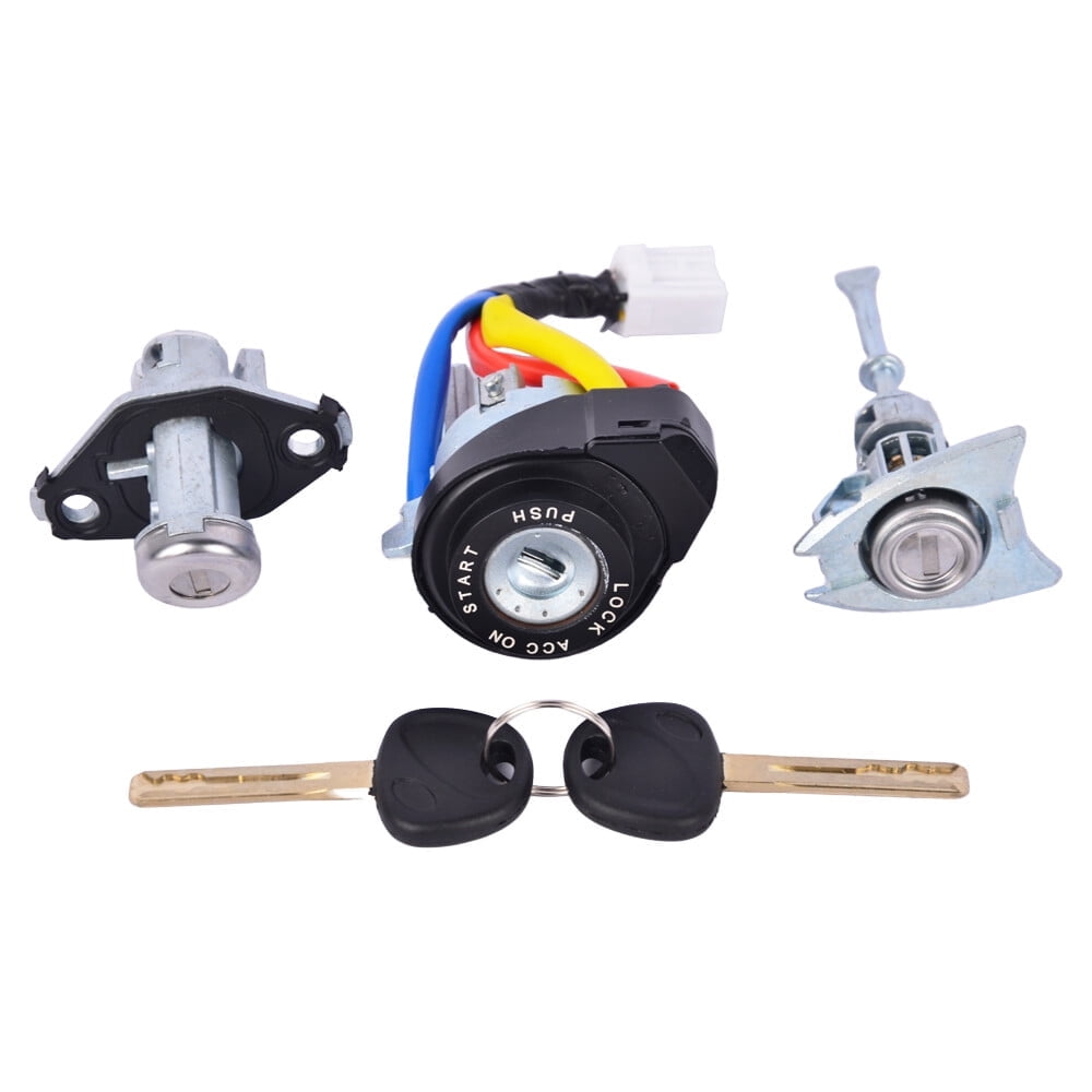 For Hyundai Sonata Same Key Full Door Lock & Ignition Switch Cylinder 2009 2010 2011 2012 2013 2014 2015 81970-3SA00 81250-3SA00