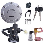 Ignition Switch Fuel Gas Cap Seat Lock Key Set Fit for Honda CBR600RR CBR600F4I CBR1000RR CBR1100XX CBR900RR