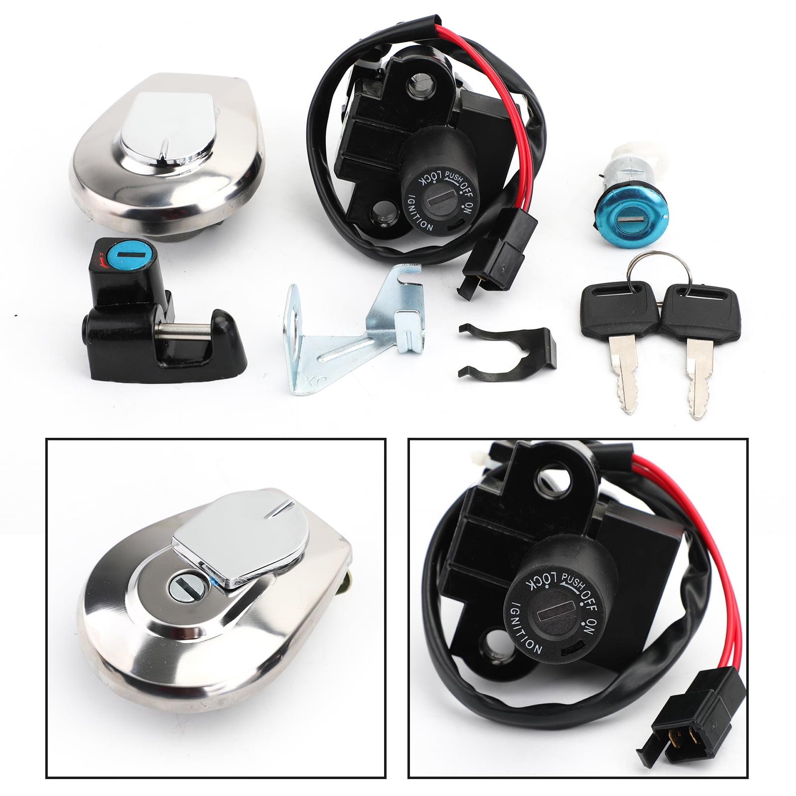 Ignition Switch & Gas Cap Key Set For Honda Grom 125 / MSX125 / Motrac M2 M3 (2014-2015)
