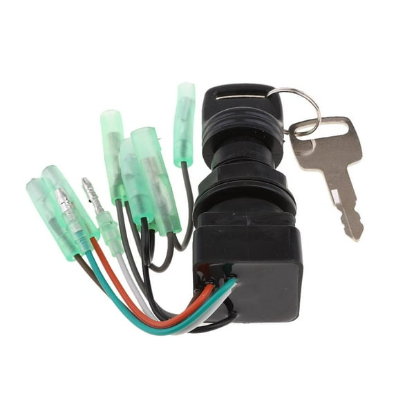 Ignition Switch Key Assembly Outboard Motor Control Box 37110-92E01