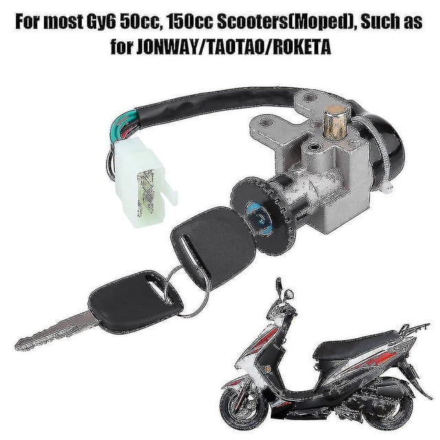 Stoneder, pinza freno anteriore a pistone singolo, per ciclomotore GY6 50cc 125cc 150cc scooter
