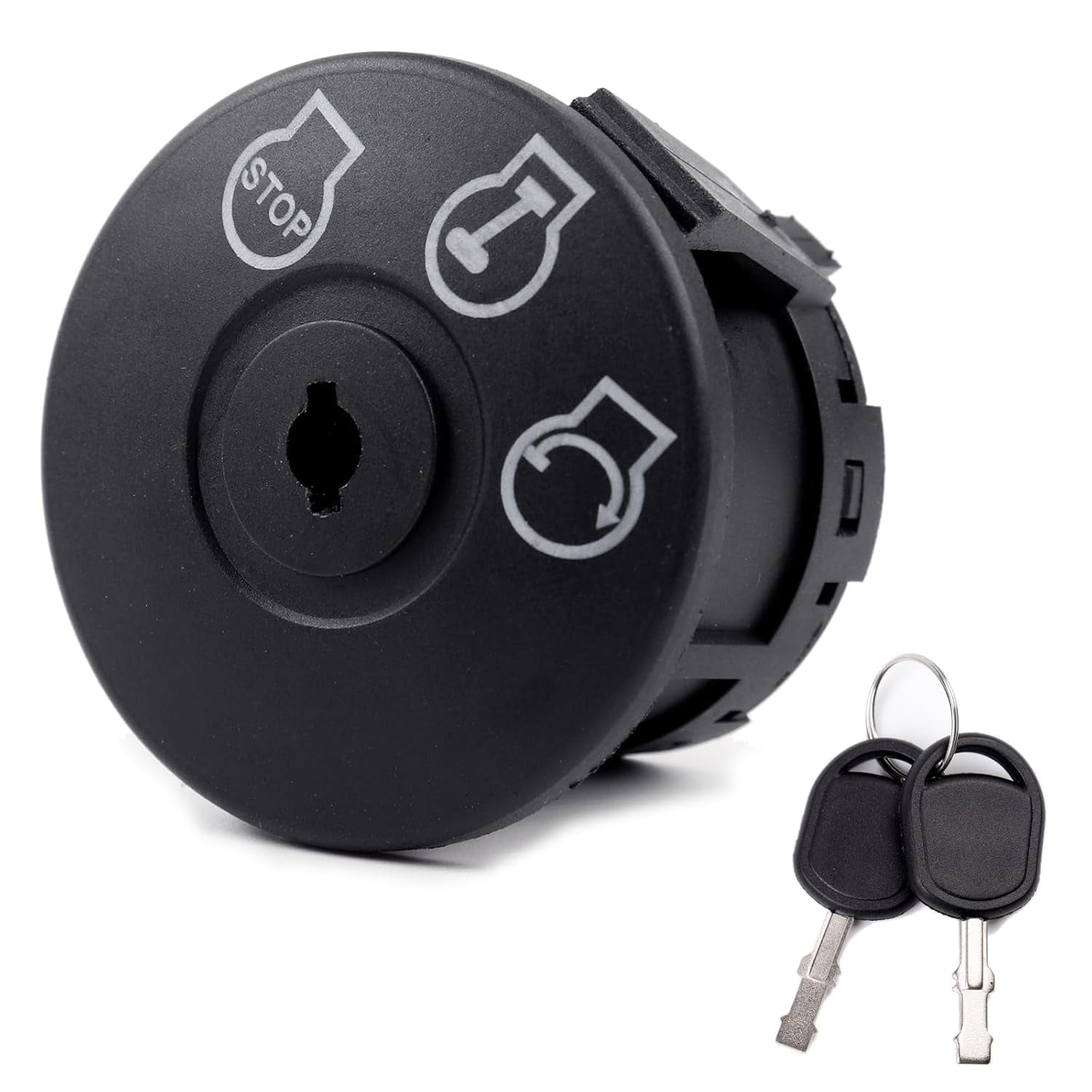 Ignition Switch with Keys 3 Position Replacement for Cub Cadet, Troy