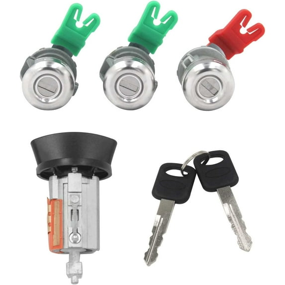 Ignition Switch Lock Cylinder Compatible with Ford 1996-2016 Lincoln 1996-2007 Mercury 1996-2007 Mazda 1998-2009 Replace OE# 924-724