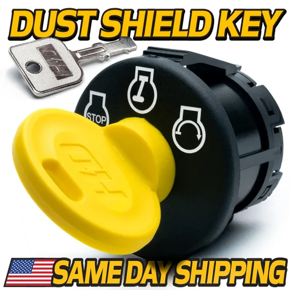 Ignition Switch W/ Umbrella Key Fits Cub Cadet Zt1-42, Zt2-54, And Zt3-60 Ultima