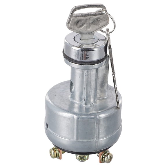 Ignition Switch With 2 Keys For Kubota Excavators PC200-1235, Replaces- 08086-10000, Construction For Heavy Machinery Security And Easy Installation