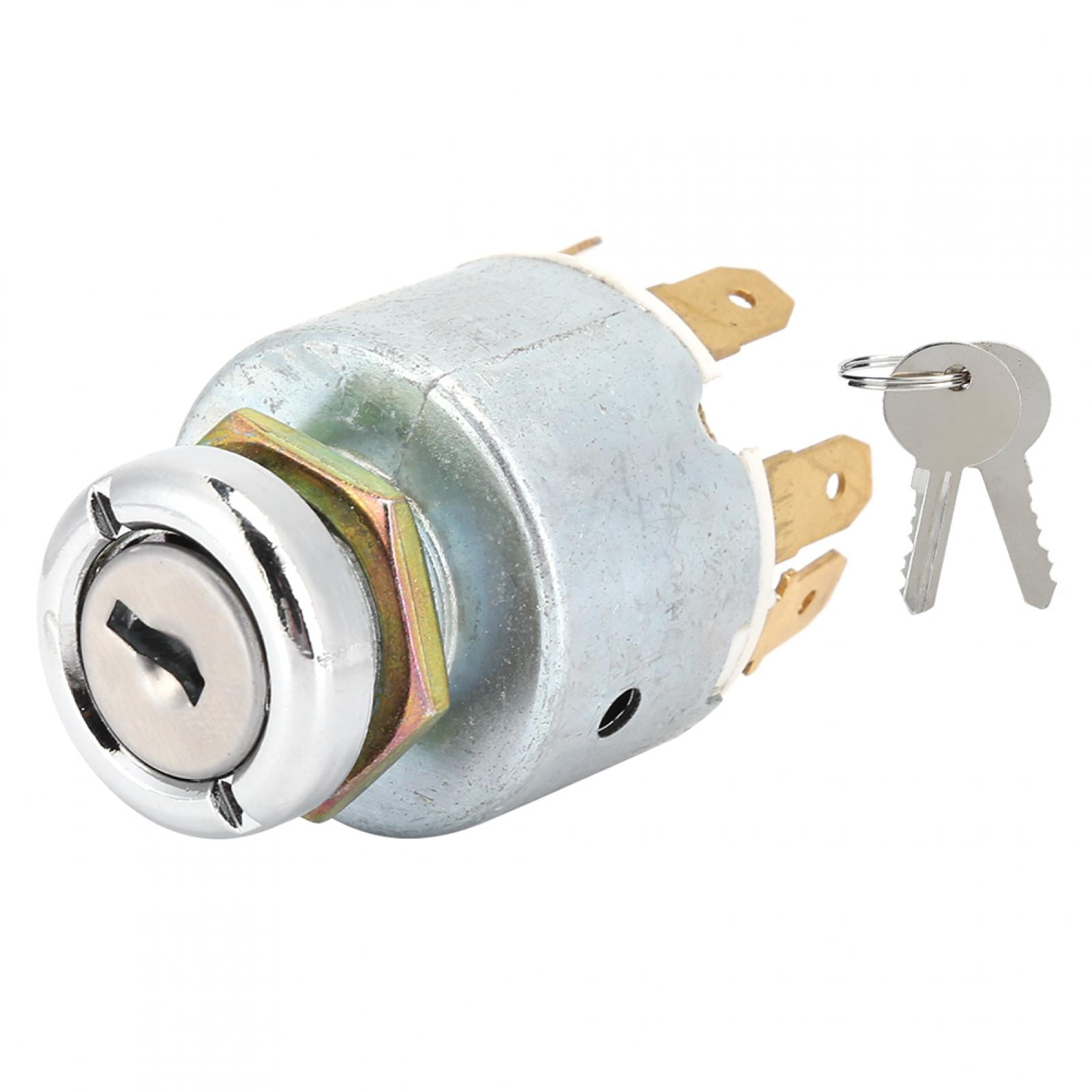 Ignition Switch, With 2 Keys Universal Universal Ignition Switch, Boat