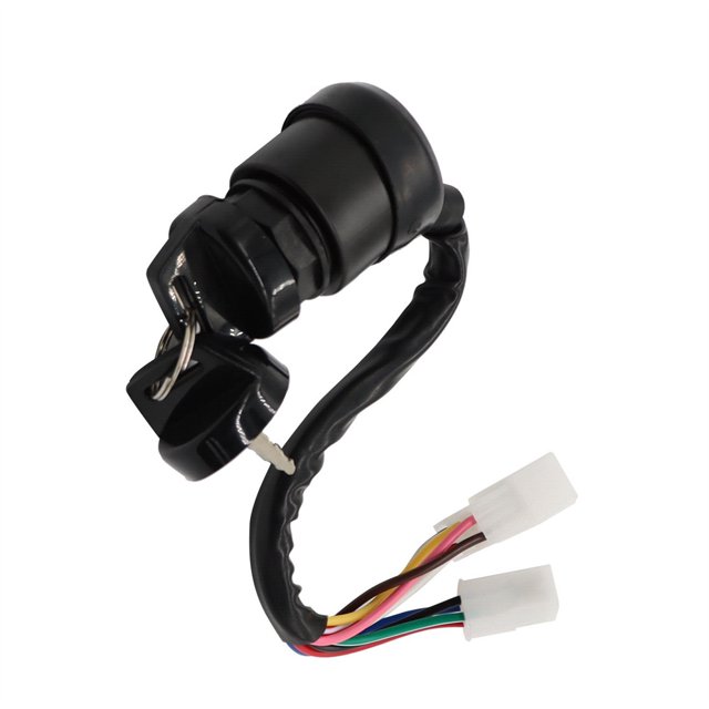 Ignition Switch With Keys J178250820 For Yamaha Gas 2 Cycle Golf Cart
