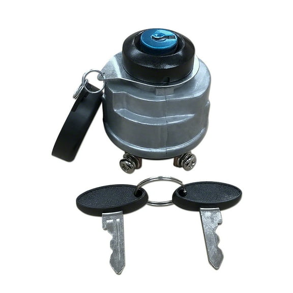 Ignition Switch w/ (2) Keys & Weather Cap Fits International Ford Massey Allis Chalmers Kubota Tractor 1991035C1 1991036C1 1271716C1 83940565  SBA38520033 SBA3852019001 3280565M92 72098283