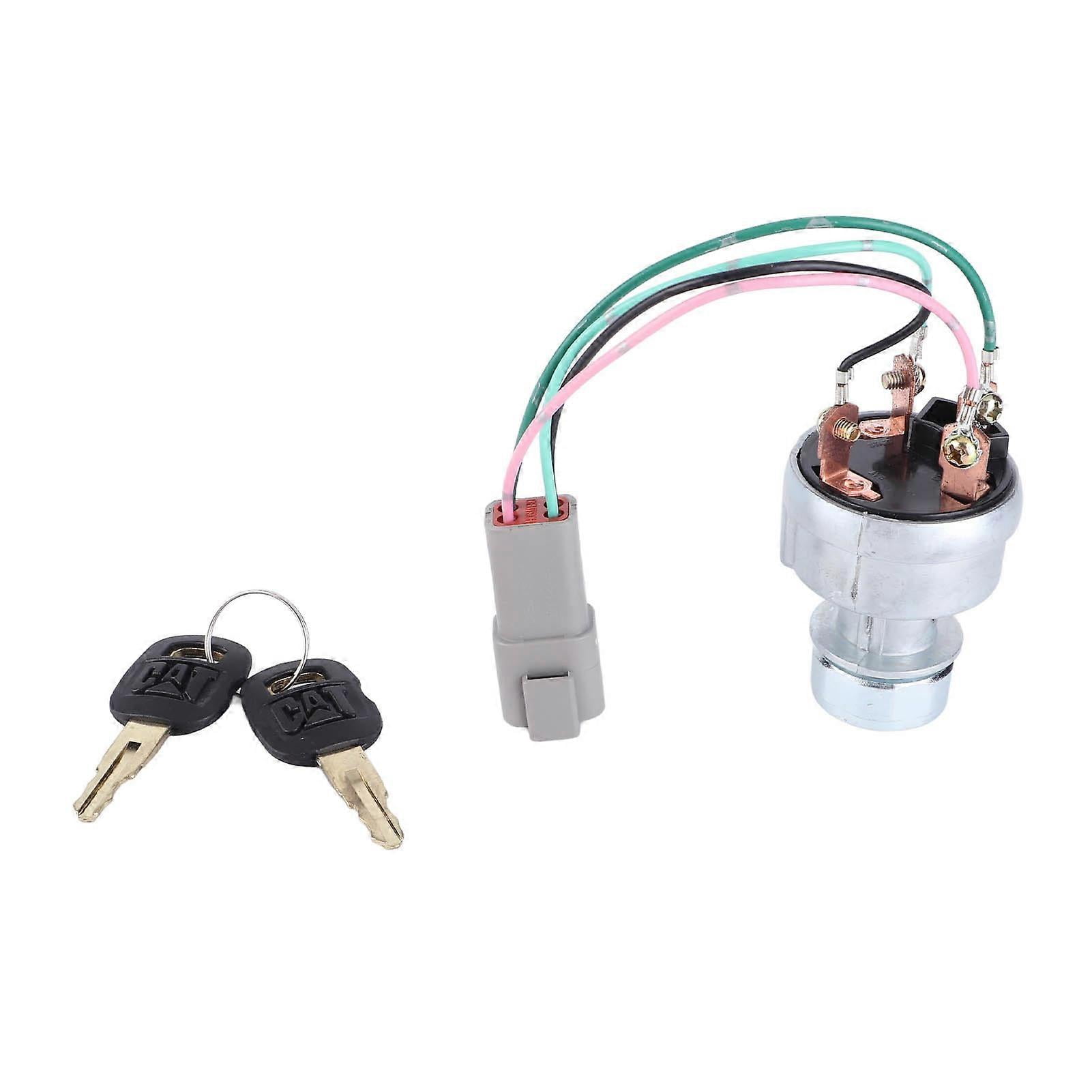 Ignition Switch with 2 Keys High Sensitivity Aluminium Alloy 1107887