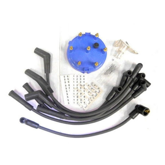 Ignition Tune-Up Kit - Compatible with 1977 - 1983 Ford F-100 4.9L 6-Cylinder 1978 1979 1980 1981 1982