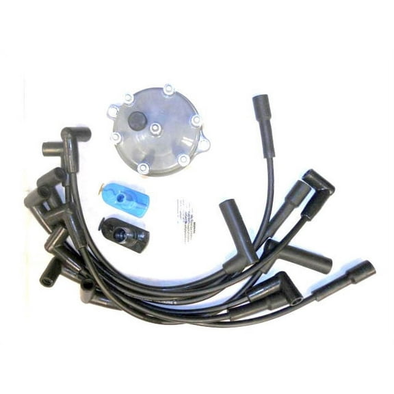 Ignition Tune-Up Kit - Spark Plug Wire Set, Cap and Rotor - Compatible with 1993 - 1998 Jeep Grand Cherokee 4.0L 6-Cylinder 1994 1995 1996 1997