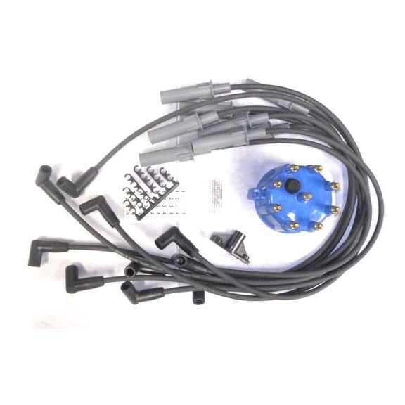 Ignition Tune Up Kit - Spark Plug Wires, Cap and Rotor - Compatible with 1998 - 2003 Dodge Durango 1999 2000 2001 2002