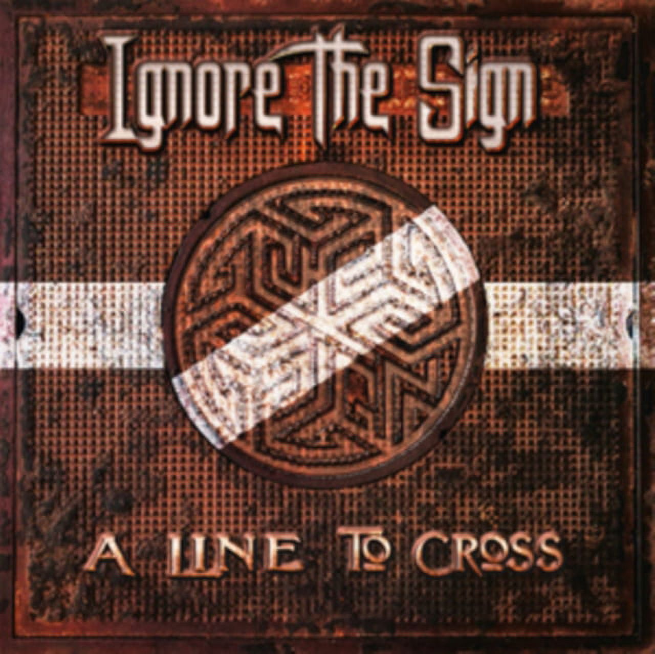 Ignore the Sign - Line To Cross - Vinyl - Walmart Business Supplies