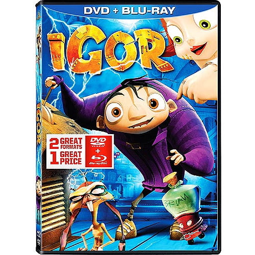 Igor (Blu-ray + Standard DVD) (Widescreen) - Walmart.com