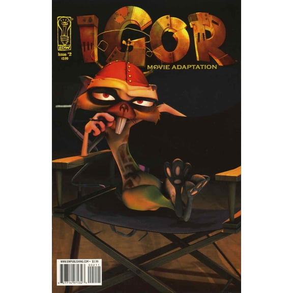 Igor Movie Adaptation #2 VF ; IDW Comic Book