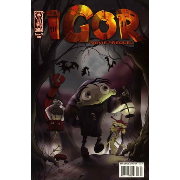 Igor Movie Prequel #3 VF ; IDW Comic Book